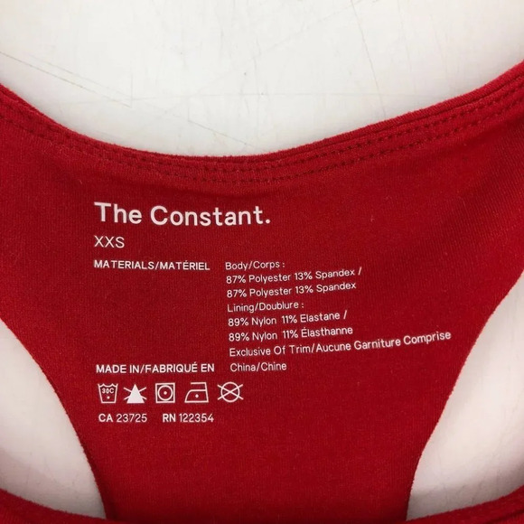 Aritzia The Constant Red Embrace Bra top workout top racerback sports bra - Picture 12 of 16